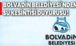 Bolvadin Belediyesi'nden su kesintisi duyurusu!