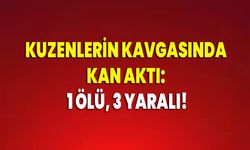 Kuzenlerin kavgasında kan aktı: 1 ölü, 3 yaralı!