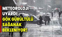 Meteoroloji uyardı: Gök Gürültülü Sağanak Bekleniyor