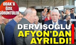 Dervişoğlu, Afyonkarahisar'dan ayrıldı: Sadece Odak'a özel görüntüler!