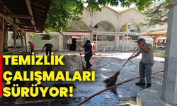 Temizlik çalışmaları sürüyor!