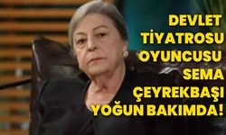 Devlet Tiyatrosu Oyuncusu Sema Çeyrekbaşı Yoğun Bakımda!