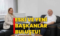 Eski ve yeni başkanlar buluştu!