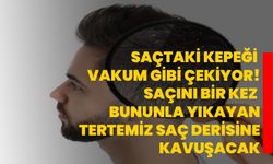 Saçtaki kepeği vakum gibi çekiyor! Saçını bir kez bununla yıkayan tertemiz saç derisine kavuşacak