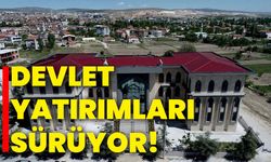 Devlet yatırımları sürüyor!