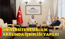 Üniversite Ve Valilik Arasında İşbirliği Yapıldı