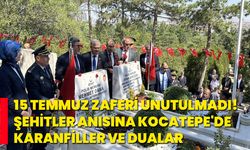 15 Temmuz Zaferi Unutulmadı: Şehitler Anısına Kocatepe'de Karanfiller Ve Dualar