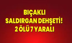 Bıçaklı Saldırgan Dehşeti: 2 Ölü 7 Yaralı