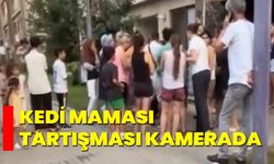 Kedi Maması Tartışması Kamerada