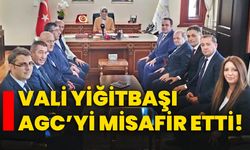 Vali Yiğitbaşı AGC’yi misafir etti!