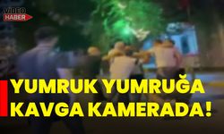 İzmir’de yumruk yumruğa kavga kamerada!