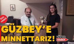 GÜZBEY’E MİNNETTARIZ