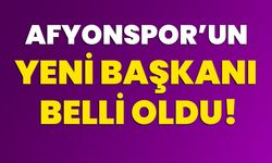 Afyonspor’un Yeni Başkanı Belli Oldu!