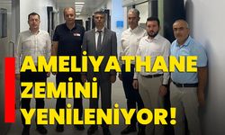 Ameliyathane zemini yenileniyor!