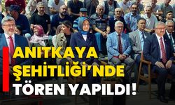 Anıtkaya Şehitliği’nde tören yapıldı!