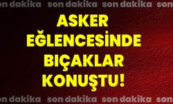 Asker eğlencesinde bıçaklar konuştu: 3 yaralı!