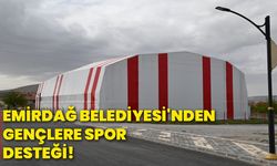 Emirdağ Belediyesi'nden gençlere spor desteği!