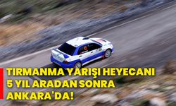 Tırmanma yarışı heyecanı 5 yıl aradan sonra Ankara'da!