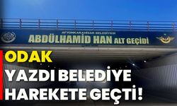 ODAK yazdı belediye harekete geçti!