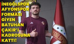 İnegölspor,  Afyonspor forması giyen Batuhan Çakır’ı kadrosuna kattı!