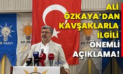 Ali Özkaya’dan kavşaklarla ilgili önemli açıklama!