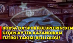 Borsa'da spor kulüplerin’den geçen ay tek kazandıran futbol takımı belli oldu!