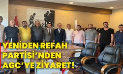 Yeniden Refah Partisi’nden AGC’YE ziyaret!