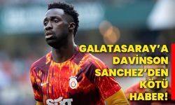 Galatasaray’a, Davinson Sanchez’den kötü haber!