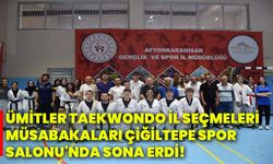 Ümitler taekwondo il seçmeleri müsabakaları Çiğiltepe Spor Salonu'nda sona erdi!