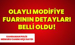 Olaylı modifiye fuarının detayları belli oldu! Kahraman polis memuru canını hiçe saydı