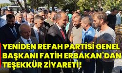 Yeniden Refah Partisi Genel Başkanı Fatih Erbakan’dan teşekkür ziyareti!