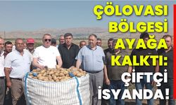 Çölovası bölgesi ayağa kalktı: Çiftçi isyanda!