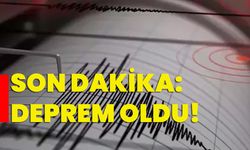 Son dakika: Deprem oldu!