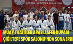 Muay Thai İller Arası Zafer Kupası Çiğiltepe Spor Salonu’nda Sona Erdi