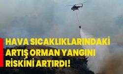 Hava sıcaklıklarındaki artış orman yangını riskini artırdı!