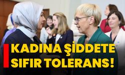 Kadına şiddete sıfır tolerans!