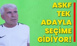 ASKF tek adayla seçime gidiyor!