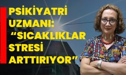 Psikiyatri uzmanı: “Sıcaklıklar stresi arttırıyor”