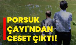 Porsuk Çayı'ndan ceset çıktı!