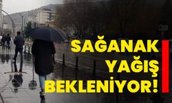 Sağanak yağış bekleniyor!