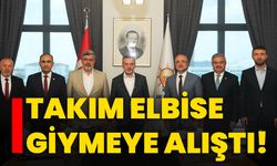 Mehmet Siper takım elbise giymeye alıştı!