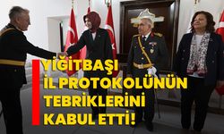 Yiğitbaşı İl Protokolünün tebriklerini kabul etti!