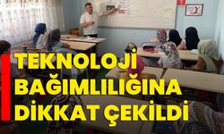 Eskişehir'de teknoloji bağımlılığına dikkat çekildi