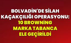 Bolvadin'de Silah Kaçakçılığı Operasyonu: 10 Browning Marka Tabanca Ele Geçirildi