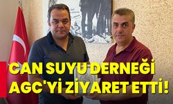 Can Suyu Derneği AGC'yi ziyaret etti