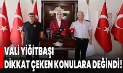 Vali Yiğitbaşı Dikkat Çeken Konulara Değindi!