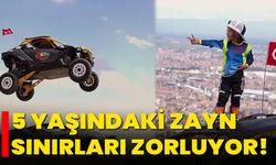 Milyonluk arabanın üstünden ATV ile atladı, Yusuf Dikeç pozu verdi