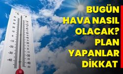 Bugün Hava Nasıl Olacak? Plan Yapanlar Dikkat