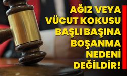 Ağız Veya Vücut Kokusu Başlı Başına Boşanma Nedeni Değildir