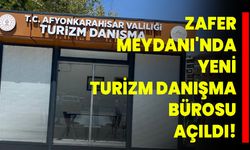 Zafer Meydanı'nda Yeni Turizm Danışma Bürosu Açıldı!